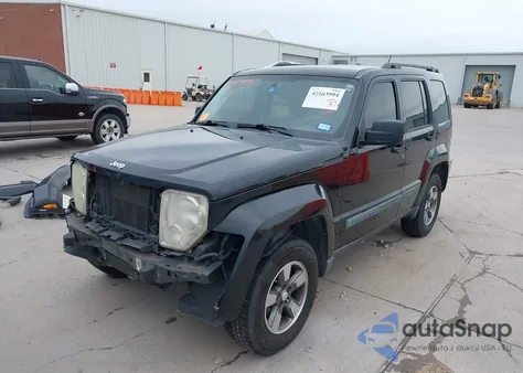 2008 Jeep Liberty Sport из США, поврежденный, VIN 1J8GP28K78W134159